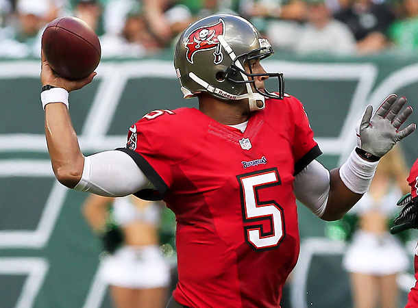 Josh Freeman is headed to Minnesota. (Jim Rogash/Getty Images)